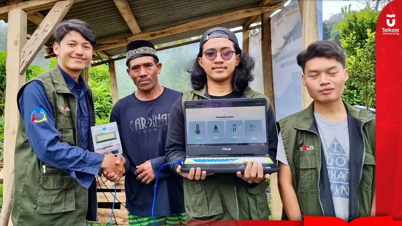 Mahasiswa Telkom University Berhasil Ciptakan Automatic Garden Watering